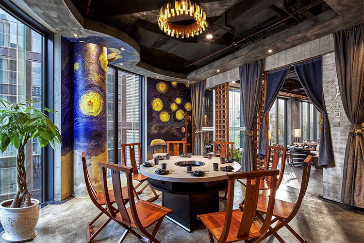 園里火鍋店裝修餐飲空間設計19