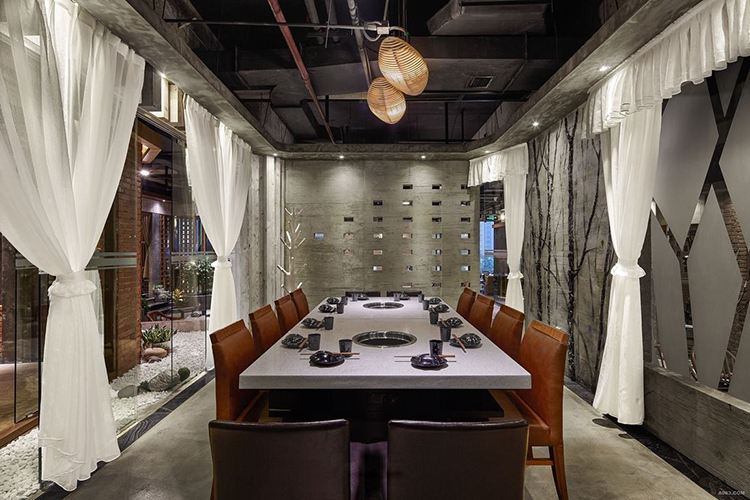 園里火鍋店裝修餐飲空間設計25