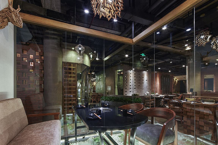 園里火鍋店裝修餐飲空間設計27