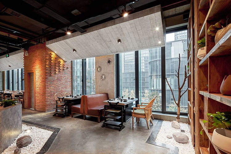 園里火鍋店裝修餐飲空間設計03