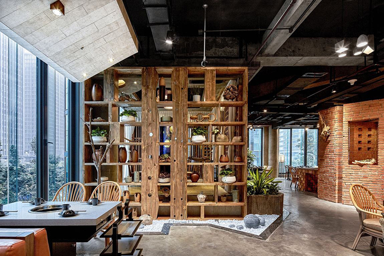 園里火鍋店裝修餐飲空間設計09