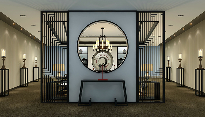 中式辦公室裝修設計有哪些特色？端莊優雅，彰顯中式輕奢