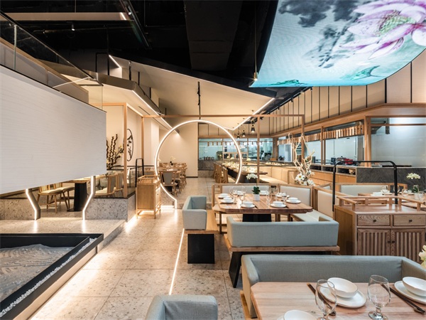 連鎖——新陶然重慶來福士店中餐廳裝修設計