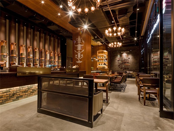 星繽茶深圳皇庭廣場店奶茶店裝修設計