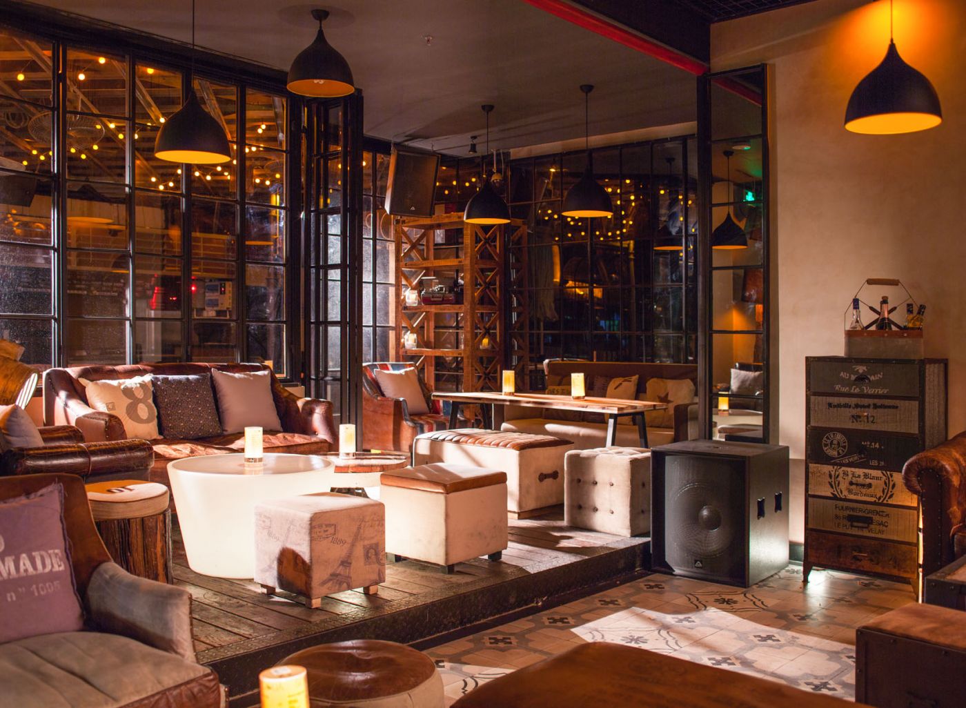 Sicilia西西里酒吧復古空間設計效果圖