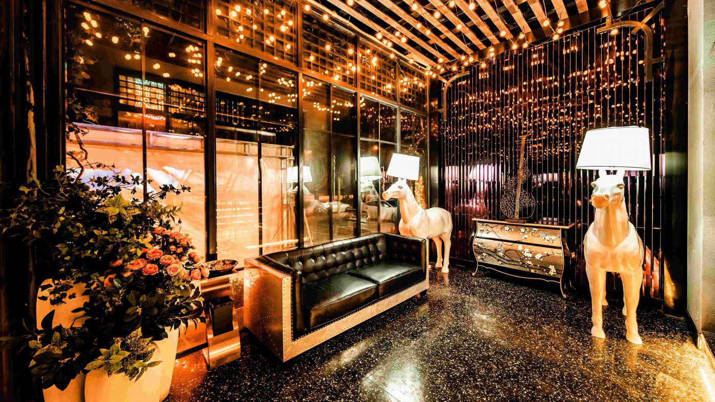 錦瑟酒吧復古裝修風格設計