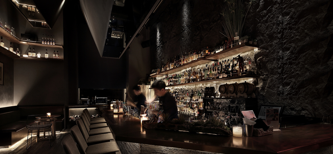 RMK流幕休閑酒吧裝修設計效果圖